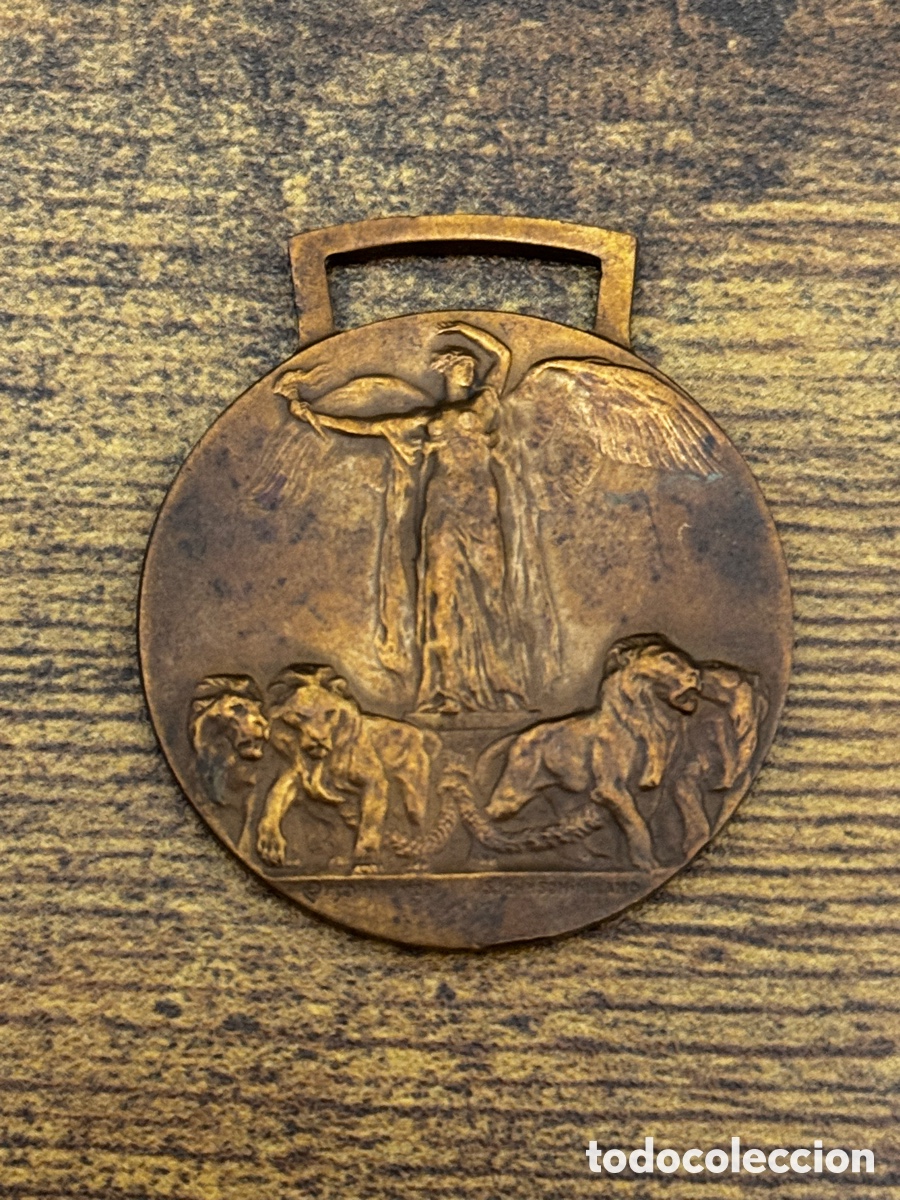 Medallas condecorativas: Medalla de la Victoria Interaliada de Italia emitida tras la Primera Guerra Mundial