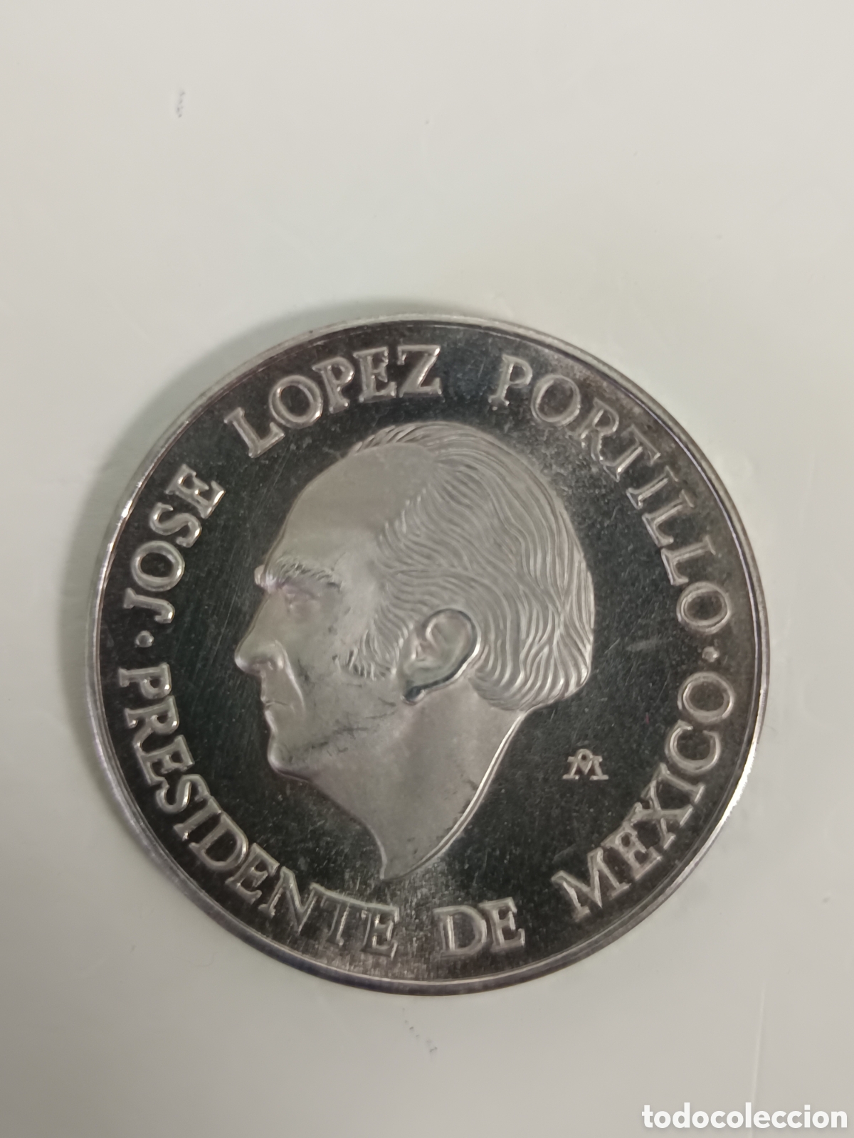 Decorations Medals: Medalla L&oacute;pez Portillo y Juan Carlos I M&eacute;xico 1978