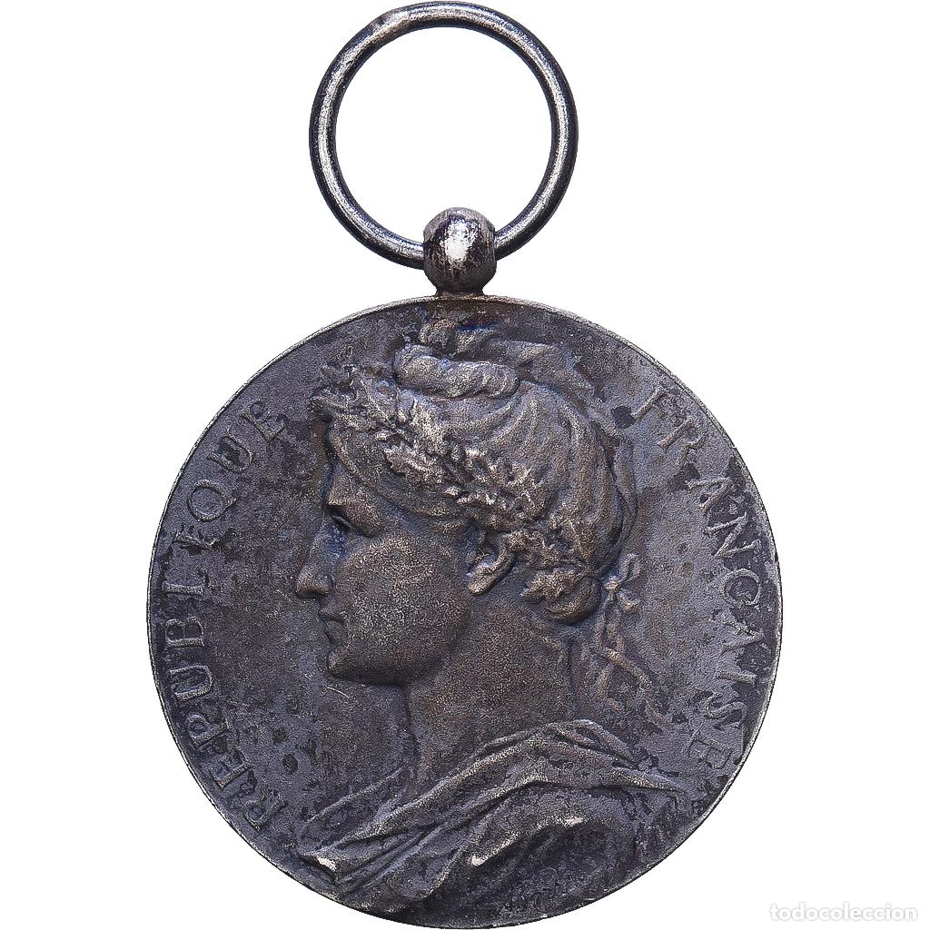 Medallas condecorativas: [#1216150] Francia, Minist&egrave;re du Commerce et de l'Industrie, medalla, 1928, Muy buen