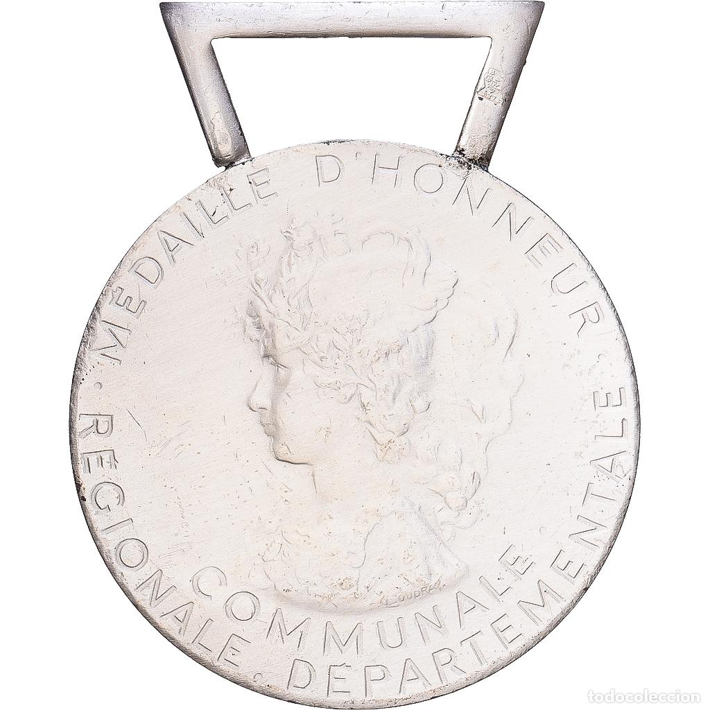Medallas condecorativas: [#1216157] Francia, M&eacute;daille d'honneur communale, r&eacute;gionale et d&eacute;partementale, medalla