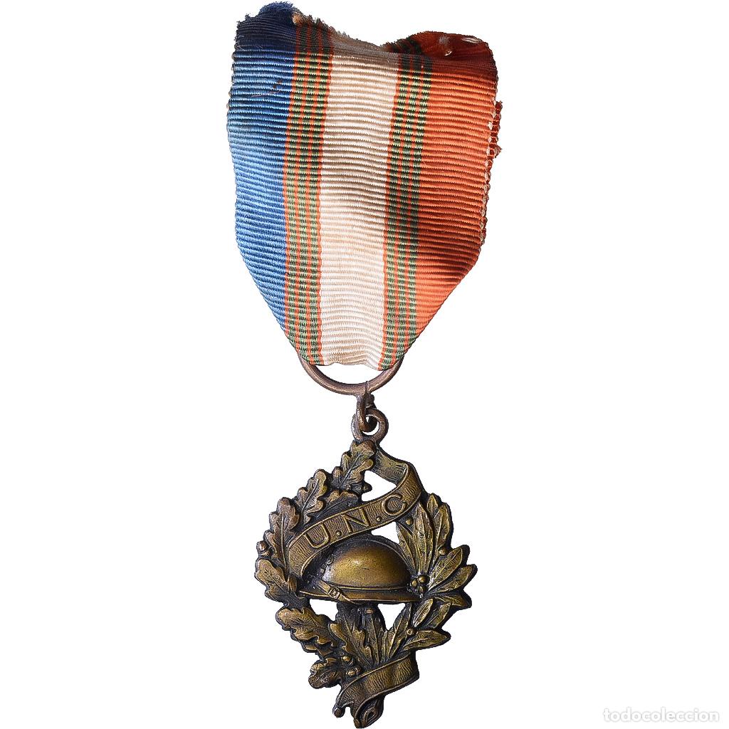 Medallas condecorativas: [#1216347] Francia, M&eacute;rite UNC, Droits des Combattants, medalla, Muy buen estado, Bronce