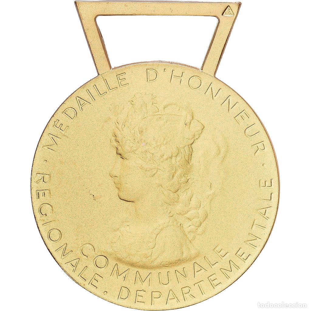 Medallas condecorativas: [#1216155] Francia, M&eacute;daille d'honneur communale, r&eacute;gionale et d&eacute;partementale, medalla