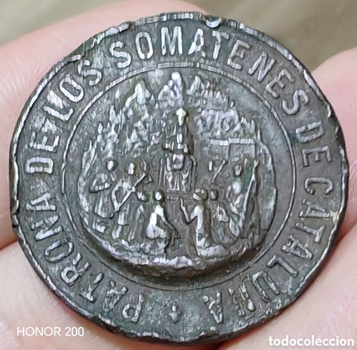 Medallas condecorativas: Medalla 1904. Proclamaci&oacute;n de Virgen de Montserrat c&oacute;mo Patrona de los Somatenes Armados de Catalu&ntilde;a