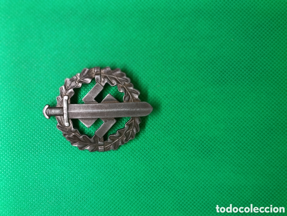 Medallas condecorativas: Distintivo Militar SA (SA-Sportabzeichen / Wehrabzeichen) - Marcaje W. Redo Saarlautern - Bronce - I