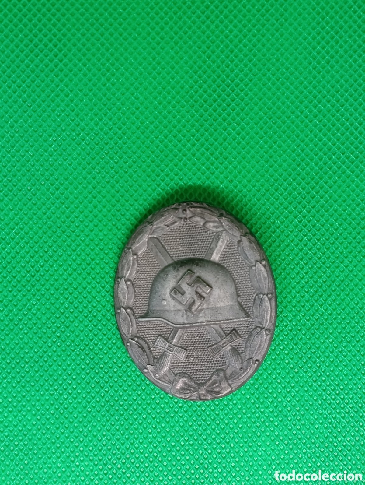 Medallas condecorativas: Placa de Herido en Plata 1939 (Verwundetenabzeichen Silber) - Versi&oacute;n Maciza Zinc - III Reich / II G