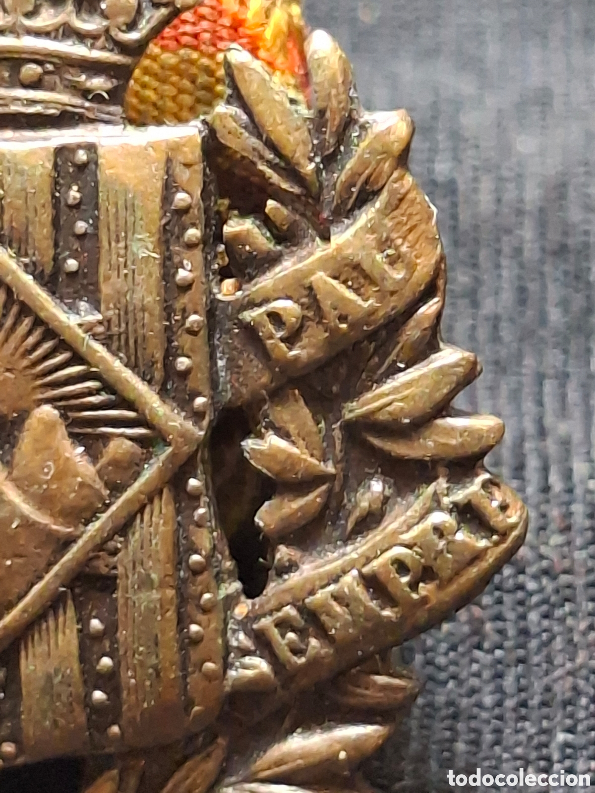 Medallas condecorativas: PIN SOLAPA SOMATEN ALFONSO XIII. / MTC2