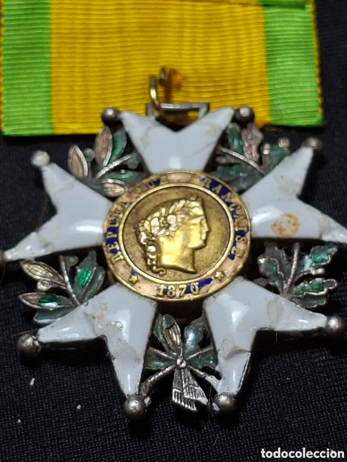 Medallas condecorativas: MEDALLA LEGI&Oacute;N DE HONOR FRANCESA III REP&Uacute;BLICA 1870 / MMTC