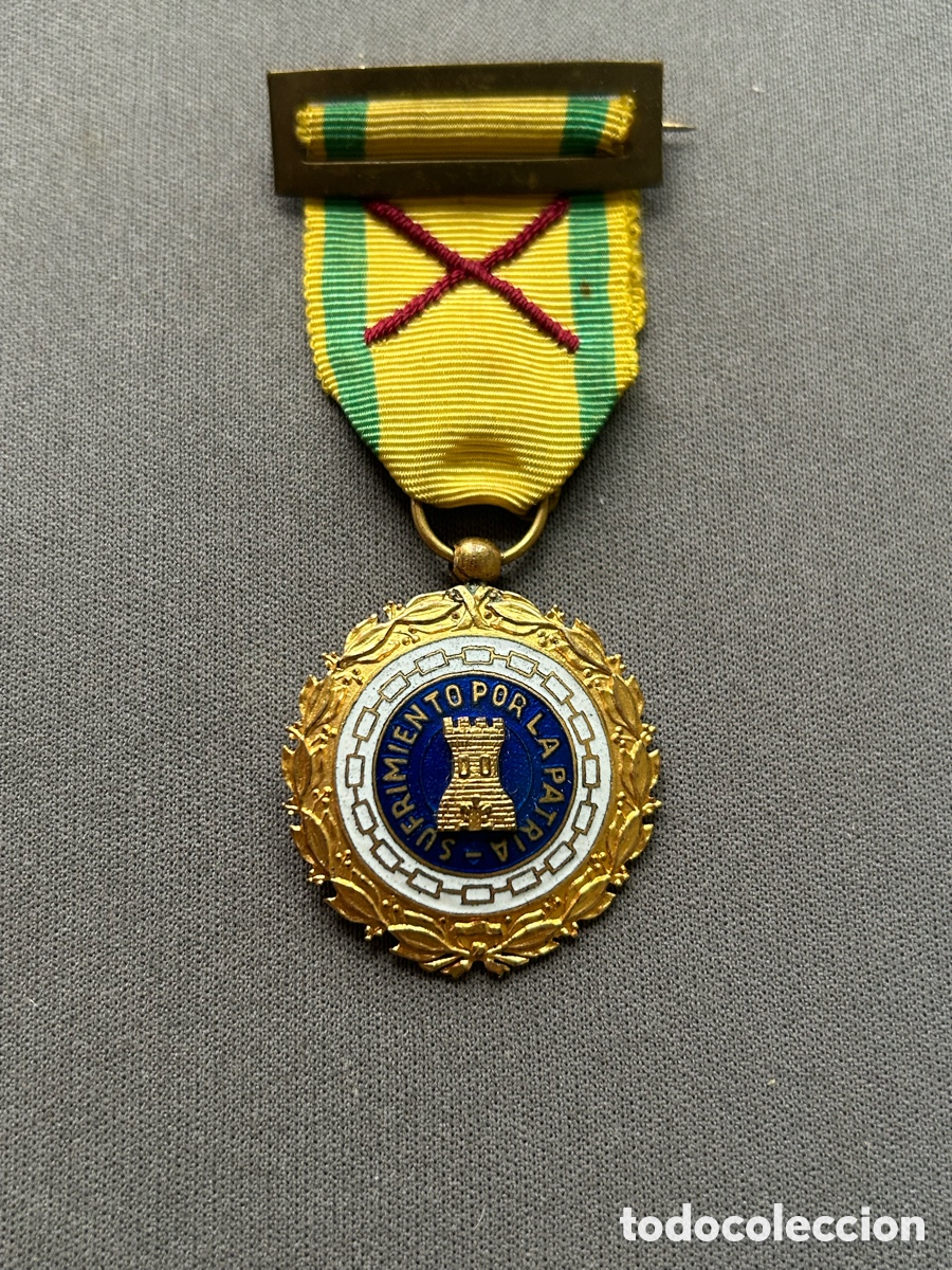 Medallas condecorativas: Medalla sufrimientos por la patria