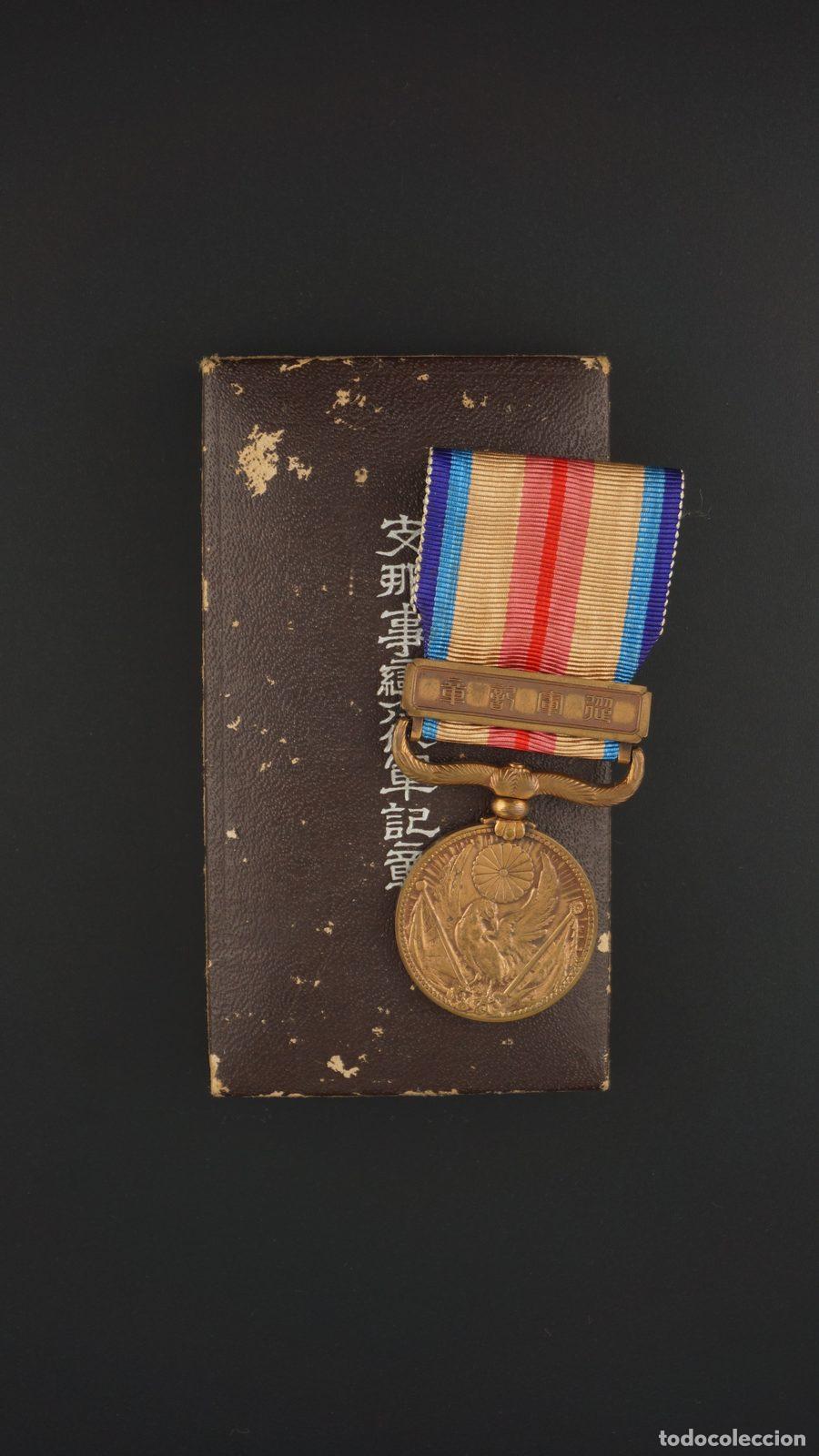Medallas condecorativas: Medalla Incidente de China AUT&Eacute;NTICA + CERTIFICADO