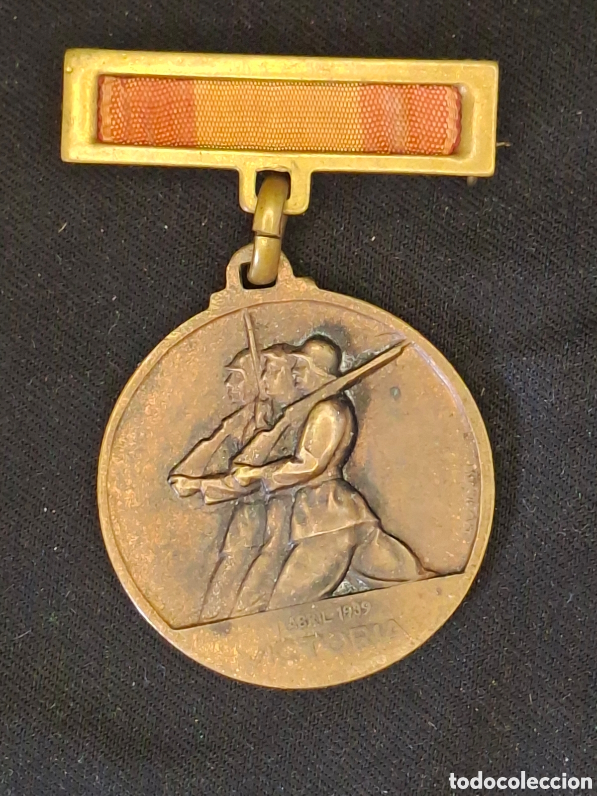 Medallas condecorativas: Medalla militar espa&ntilde;ola de la Victoria de la guerra civil,18/7/39. MMTC1