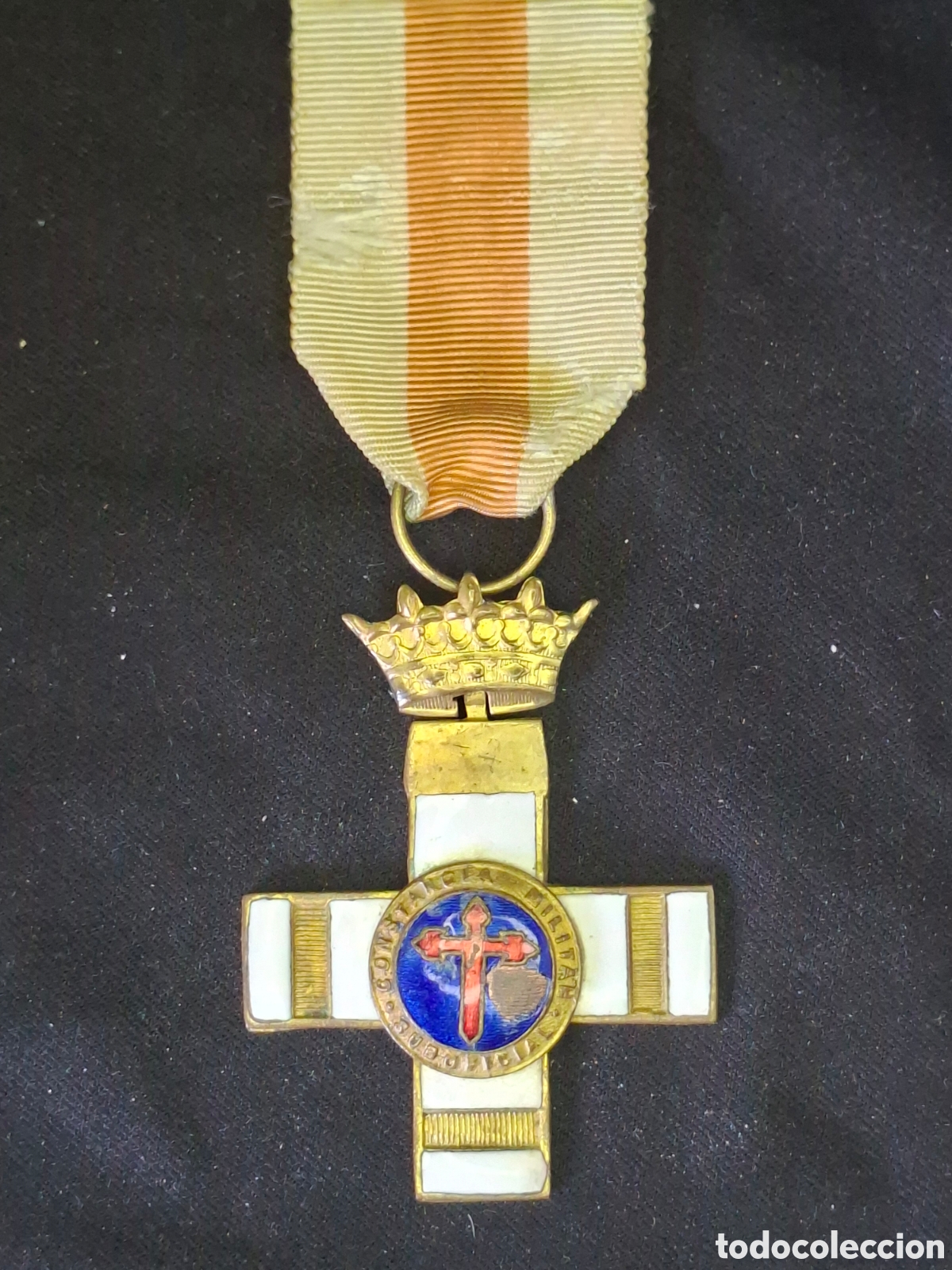 Medallas condecorativas: Espa&ntilde;a Medalla Cruz Constancia Militar Suboficiales 1958 .MMTC1