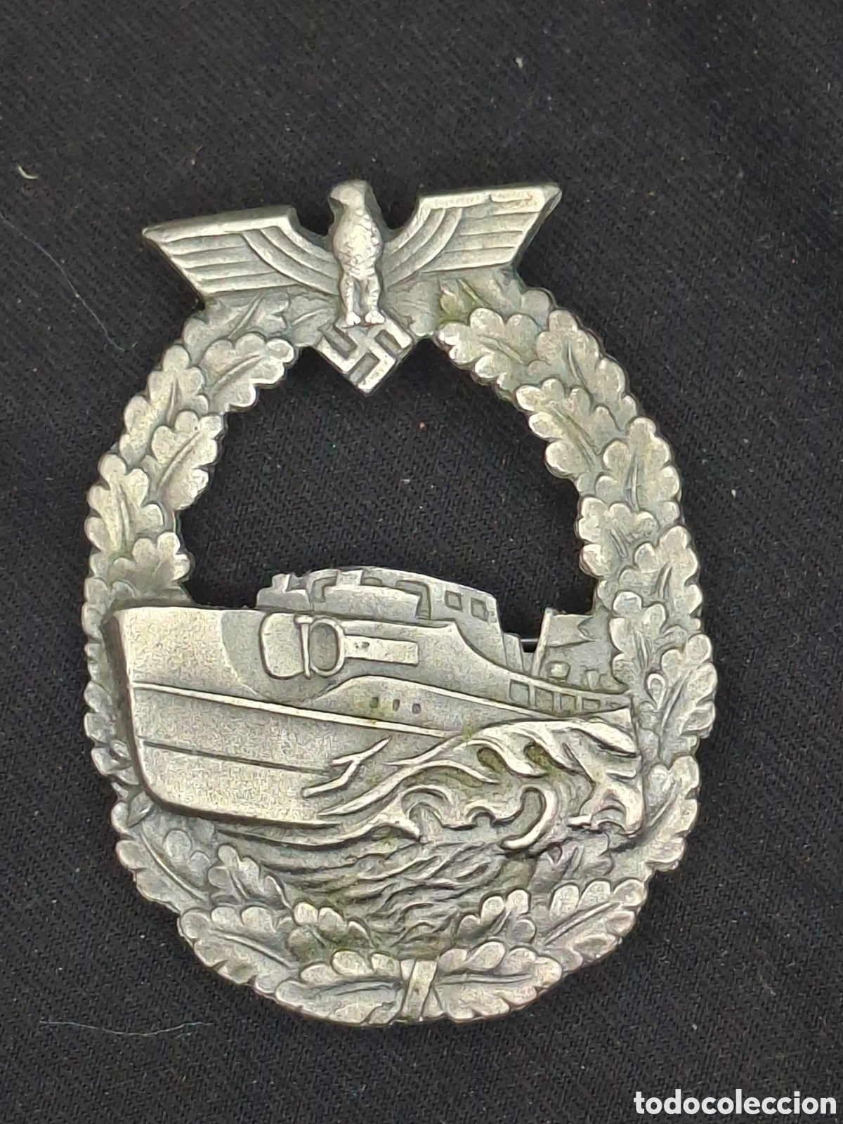 Medallas condecorativas: Alemania III Reich . Insignia de guerra de lanchas r&aacute;pidas. Segunda Guerra Mundial. MMTC1