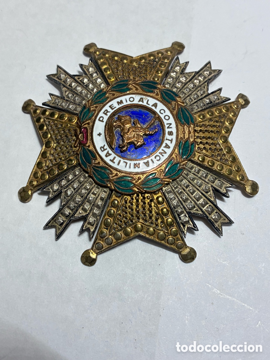 Medallas condecorativas: PLACA DE LA ORDEN SAN HERMENEGILDO (&Eacute;POCA DE FRANCO)