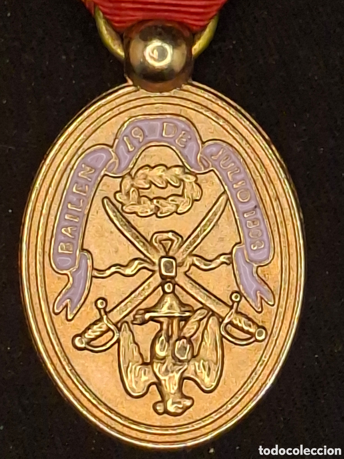 Medallas condecorativas: R&eacute;plica 'Medalla de Bail&eacute;n' (Espa&ntilde;a, 1808). MCTC2