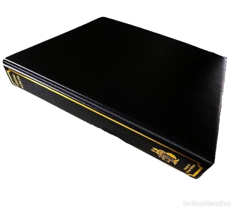 Medallas condecorativas: &Aacute;LBUM PVC PARA COLECCI&Oacute;N DE MEDALLAS. 6 COMPARTIMENTOS EN 4 P&Aacute;GINAS PARA 24 MEDALLAS. NEGRO LIB 73