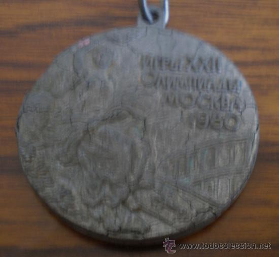 Coleccionismo deportivo: MEDALLA OLIMPIADAS DE MOSCU- 1980