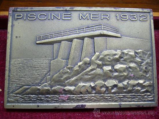 Collezionismo sportivo: Medalla deportiva del circulo de nadadores de Marsella 1968