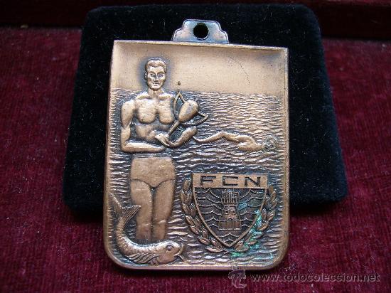 Collezionismo sportivo: Medalla deportiva de la federaci&oacute;n catalana de nataci&oacute;n