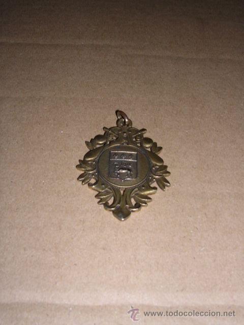 Sports collectibles: MEDALLA GIMNASEA,45 FETE FEDERALE ROUEN 1923,BRONCE,5X3,5 CM.