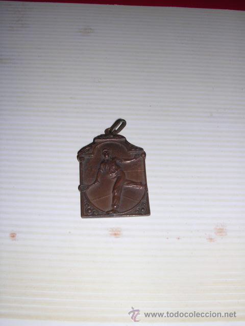 Sports collectibles: MEDALLA COBRE,TENIS,VALLVIDRERA 1927-(4X3 CM.)VER FOTO