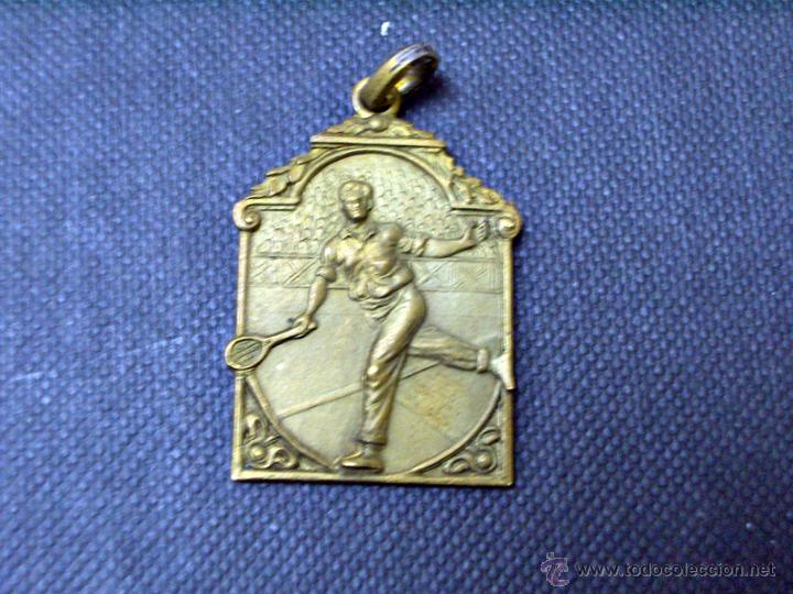 Sports collectibles: Medalla Tenis a&ntilde;os 20-30
