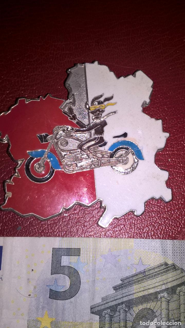 Coleccionismo deportivo: Motociclismo. Placa de concentraci&oacute;n de motos. Tomelloso