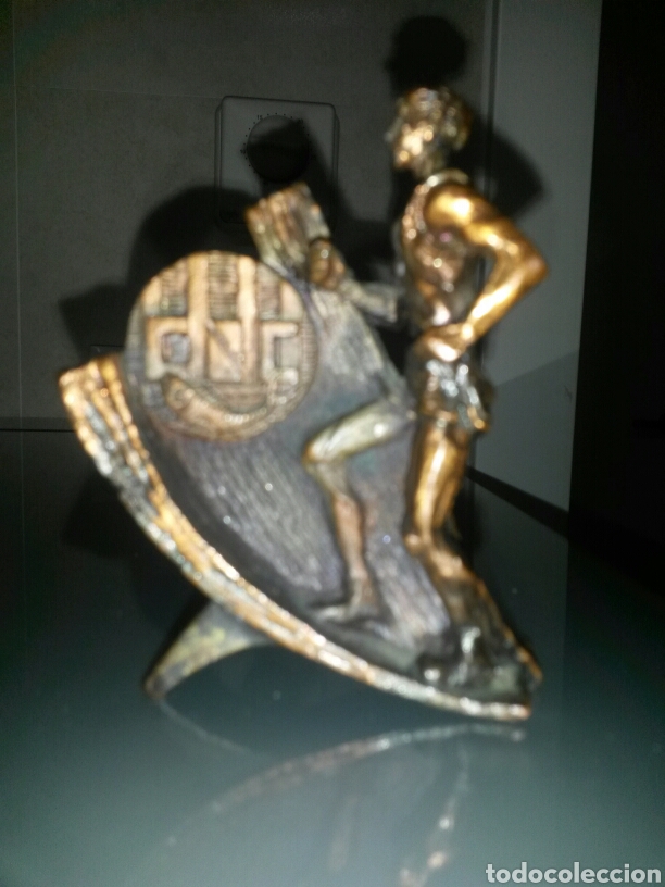 Collezionismo sportivo: TROFEO VIII PUJADA A VALLVIDRERA 1988 225gr 8x6cm