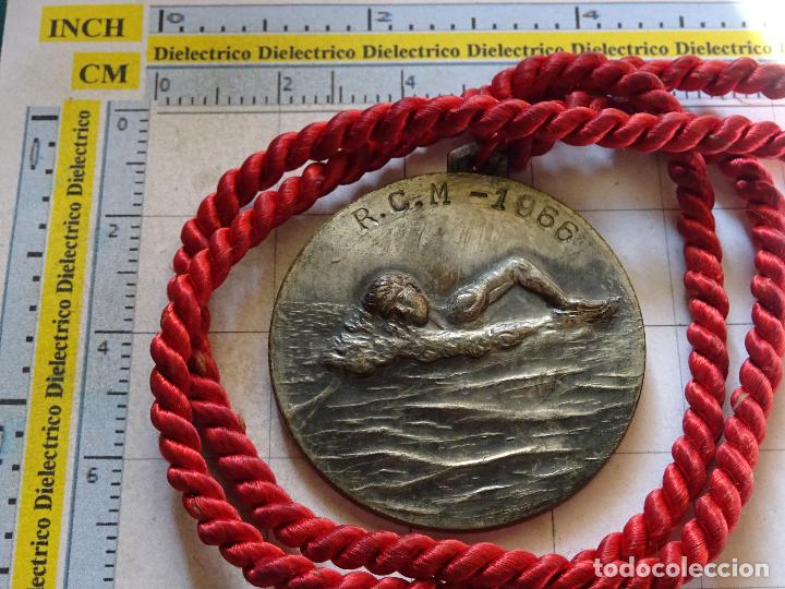 Sammelleidenschaft Sport: MEDALLA DE NATACI&Oacute;N. REAL CLUB MEDITERRANEO DE M&Aacute;LAGA 1966. 70 GR