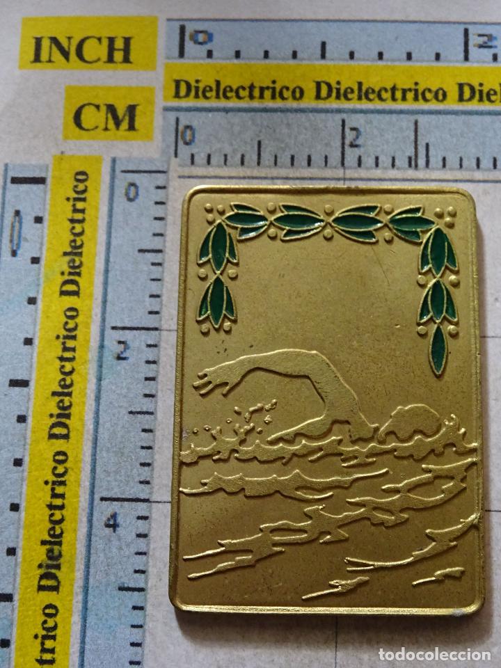 Collezionismo sportivo: MEDALLA DE NATACI&Oacute;N. PROGRAMA DE TELEVISI&Oacute;N ESPA&Ntilde;OLA RTVE CAMINO DEL RECORD 1973 1974. 30 GR