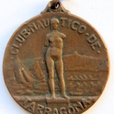 Colecionismo desportivo: ANTIGUA MEDALLA CLUB NAUTICO DE TARRAGONA - 1923 -. Lote 108499831