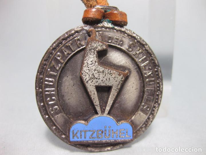 Coleccionismo deportivo: AMULETO DE LOS MONTA&Ntilde;EROS DE LOS A&Ntilde;OS 50 - ULLR - SCHUTZPATRON DER SKIL&Auml;UFER