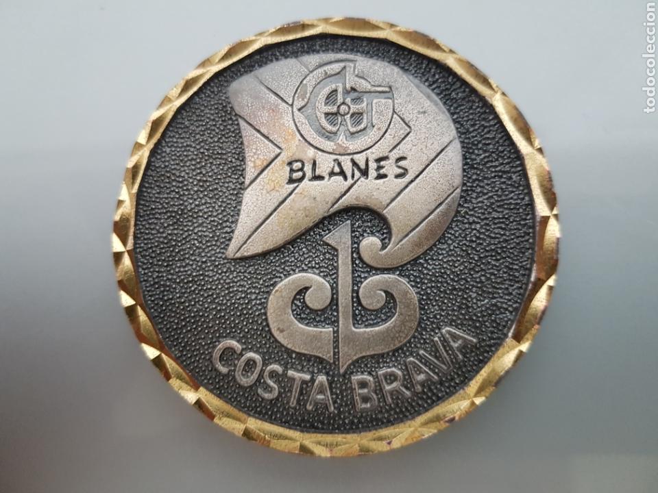 Coleccionismo deportivo: MEDALLA 1&deg; CONCURSO INTERNACIONAL MAJORETTES BLANES COSTA BRAVA 107gr. 6cm diametro