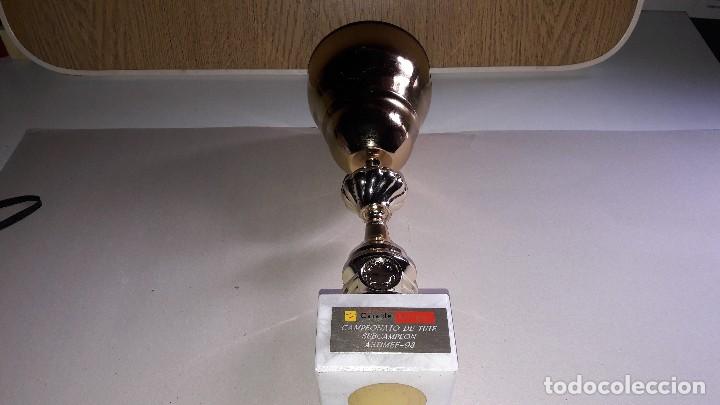 Coleccionismo deportivo: TROFEO DE TUTE....ASTIMEF....98....SUBCAMPE&Oacute;N...