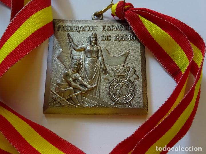 Sammelleidenschaft Sport: MEDALLA DE LA FEDERACI&Oacute;N ESPA&Ntilde;OLA DE REMO. CAMPEONATO DE ESPA&Ntilde;A BANYOLES GERONA 2001. 150 GR