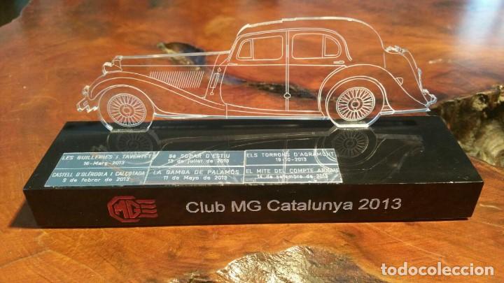 Colecionismo desportivo: RECUERDO TROFEO CLUB MG CATALUNYA 2013 EN METRAQUILATO