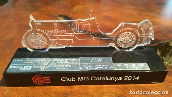 Colecionismo desportivo: RECUERDO TROFEO CLUB MG CATALUNYA 2014 EN METRAQUILATO MG K3 MAGNETTE