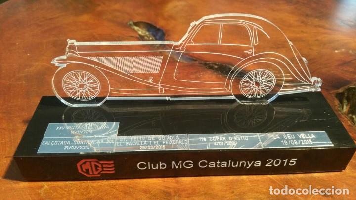 Colecionismo desportivo: RECUERDO TROFEO CLUB MG CATALUNYA 2015 EN METRAQUILATO NB AIRLINE COUPE 1935
