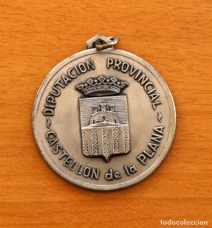 Coleccionismo deportivo: Medalla de Ciclismo - Diputaci&oacute;n Provincial, Castell&oacute;n de la Plana - Di&aacute;metro 5'5 cm.