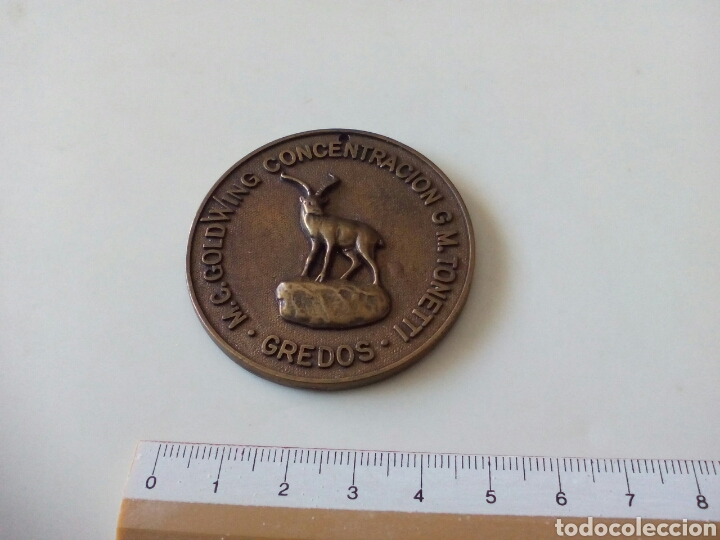Coleccionismo deportivo: ANTIGUA MEDALLA II CONCENTRACI&Oacute;N MOTOS GREDOS 1989