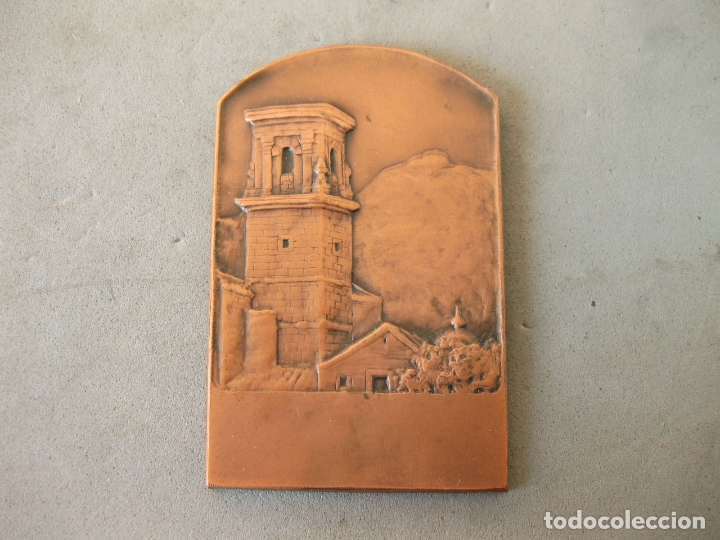 Coleccionismo deportivo: PLACA O MEDALLA DE LA IV MARCHA VETERANOS ESTEBAN FERNANDEZ. 1983 - SOCIEDAD ALPINISMO DE PE&Ntilde;ALARA.