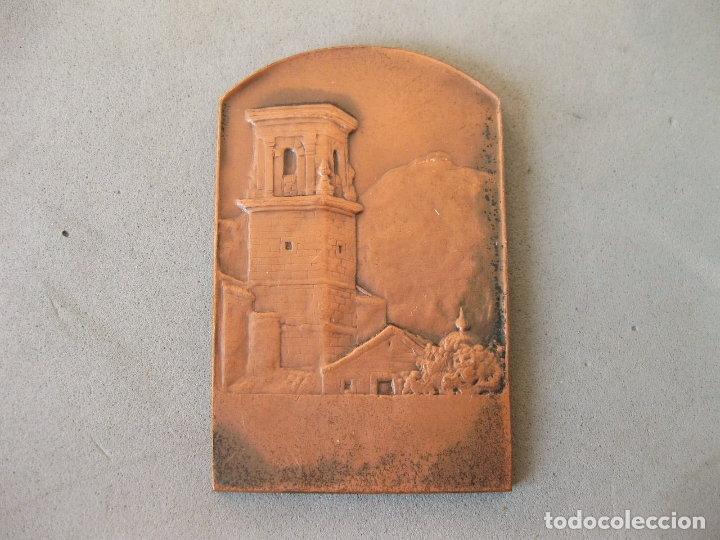 Coleccionismo deportivo: PLACA O MEDALLA DE LA III MARCHA VETERANOS ESTEBAN FERNANDEZ. 1983 - SOCIEDAD DEPORTIVA PE&Ntilde;ALARA