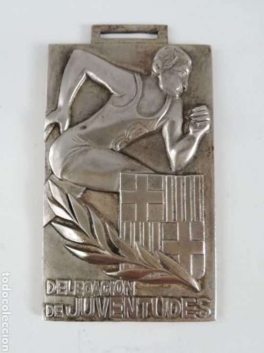 Sammelleidenschaft Sport: Medalla Delegaci&oacute;n de Juventudes Barcelona 1969 - Baloncesto Juvenil - Frente de Juventudes Falange