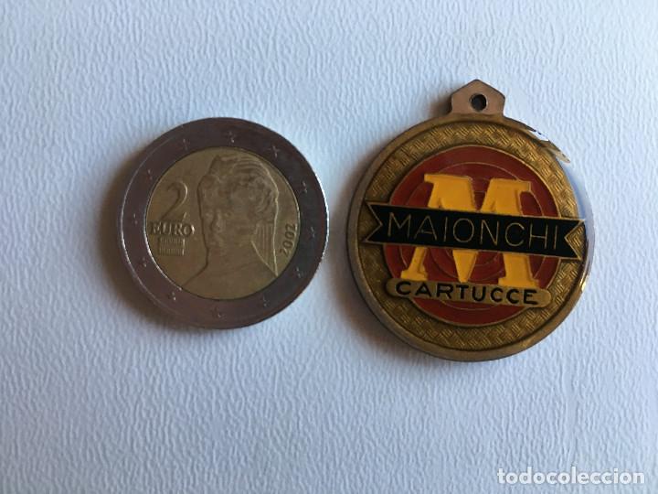 Coleccionismo deportivo: Medalla Maionchi (Cartuchos Italianos)