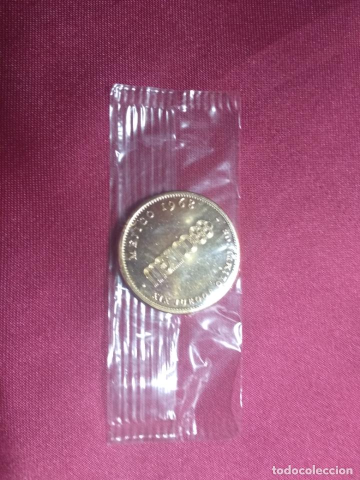 Sports collectibles: MONEDA CONMEMORATIVA JUEGOS OLIMPICOS MEXICO 1998. NUEVA EN SU BOLSA SIN ABRIR