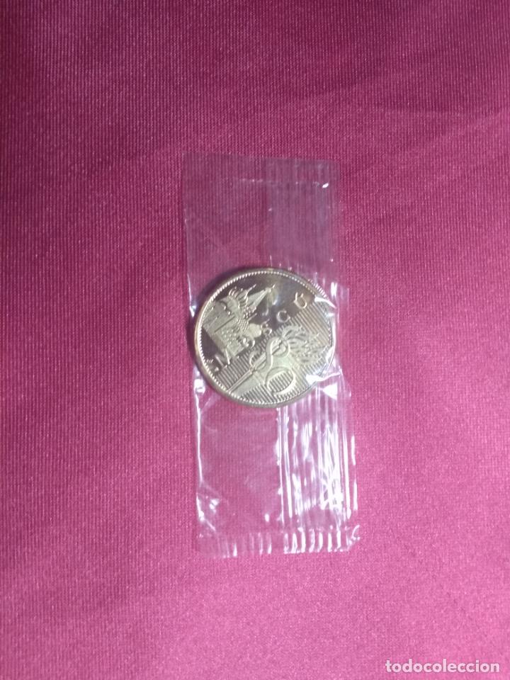 Sports collectibles: MONEDA CONMEMORATIVA JUEGOS OLIMPICOS MOSCU 1980. NUEVA EN SU BOLSA SIN ABRIR