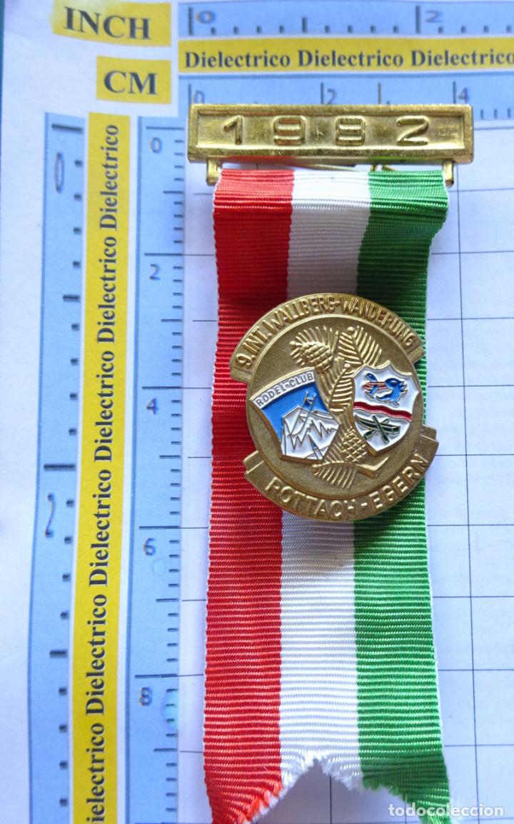 Collectionnisme sportif: MEDALLA DE ALEMANIA. DEPORTES. CLUB MONTA&Ntilde;ISMO SENDERISMO 1982 WALLBERG ALPES