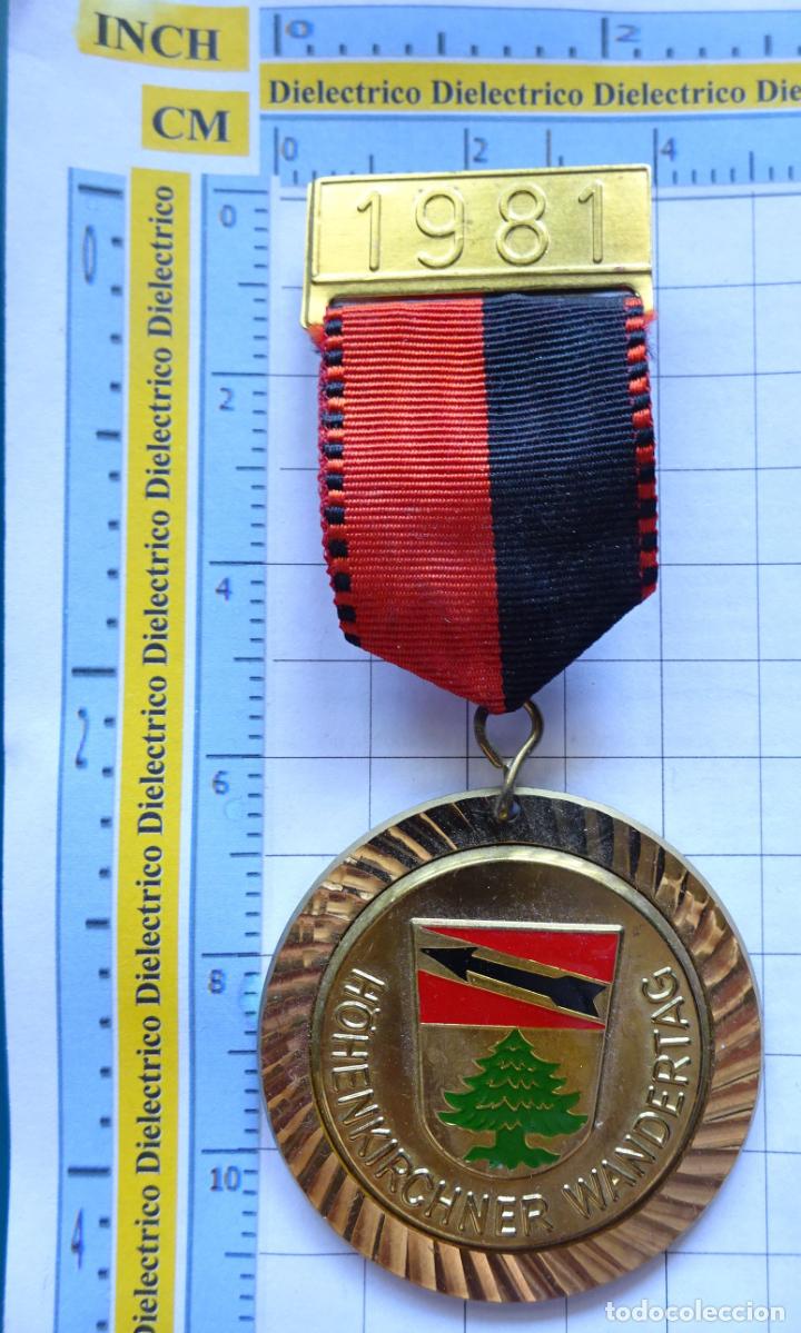 Collectionnisme sportif: MEDALLA DE ALEMANIA. DEPORTES. CLUB MONTA&Ntilde;ISMO SENDERISMO 1981 H&Ouml;HENKIRCHNER