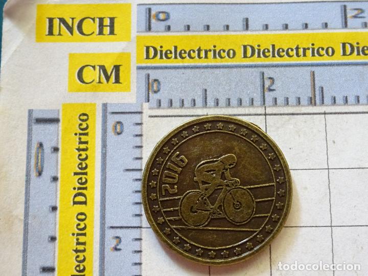 Coleccionismo deportivo: MONEDA MEDALLA. DEPORTES OL&Iacute;MPICOS OLIMPIADAS RIO JANEIRO 2016 BRASIL. CICLISMO EN PISTA