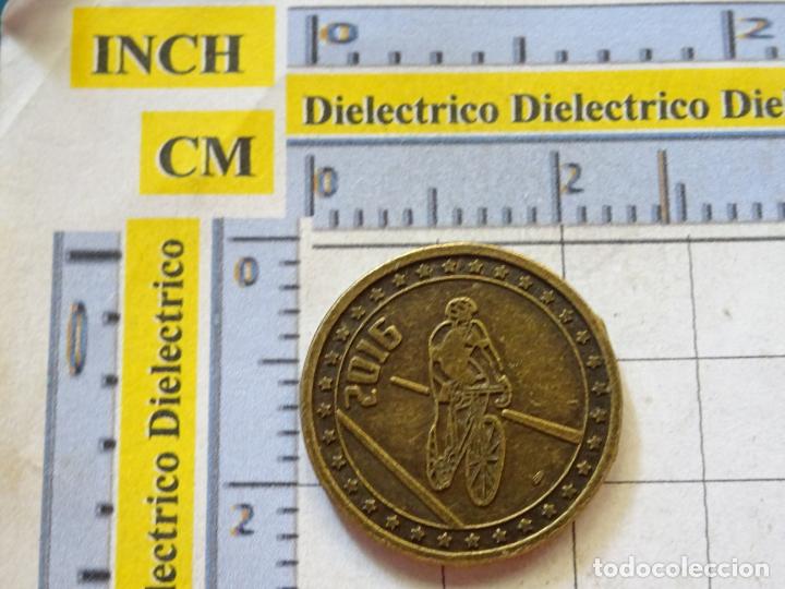 Coleccionismo deportivo: MONEDA MEDALLA. DEPORTES OL&Iacute;MPICOS OLIMPIADAS RIO JANEIRO 2016 BRASIL. CICLISMO EN RUTA