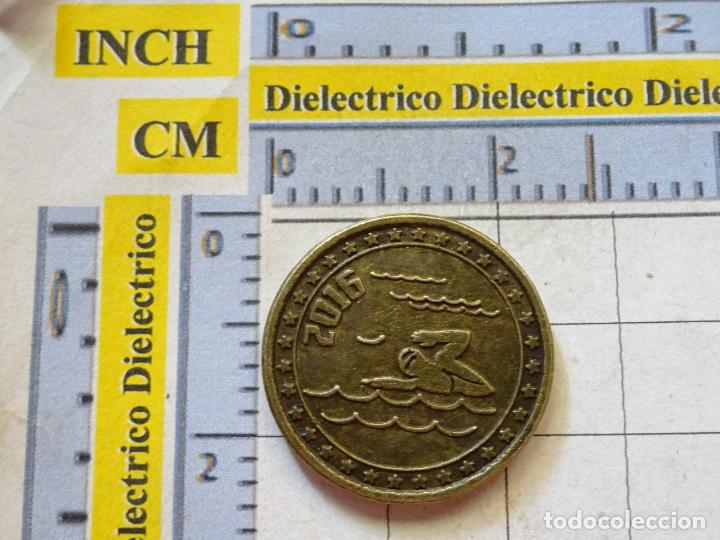 Colecionismo desportivo: MONEDA MEDALLA. DEPORTES OL&Iacute;MPICOS OLIMPIADAS RIO JANEIRO 2016 BRASIL. NATACI&Oacute;N